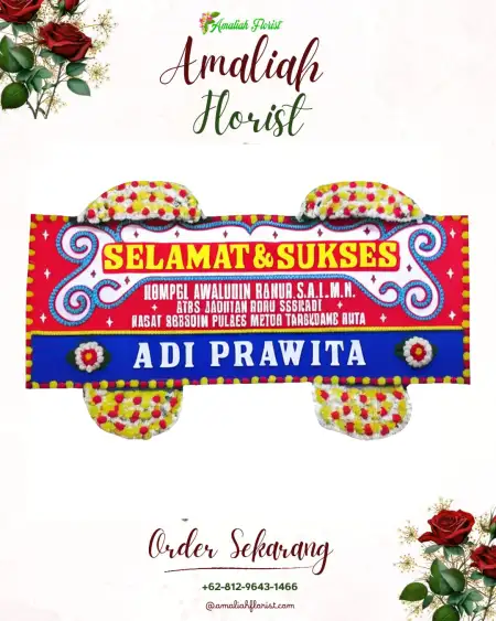 Papan Bunga Ucapan Selamat Keduren
