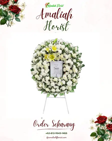 Krans Bunga Duka Keduren